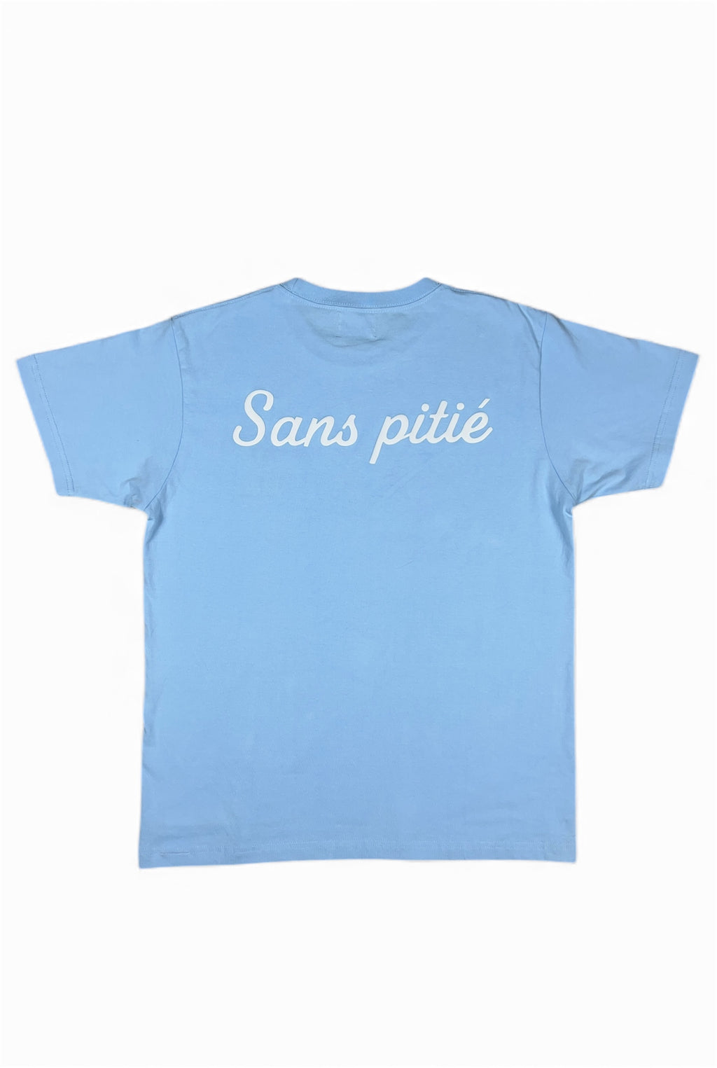 SIGNATURE PUFFBACK TEE - BABYBLUE