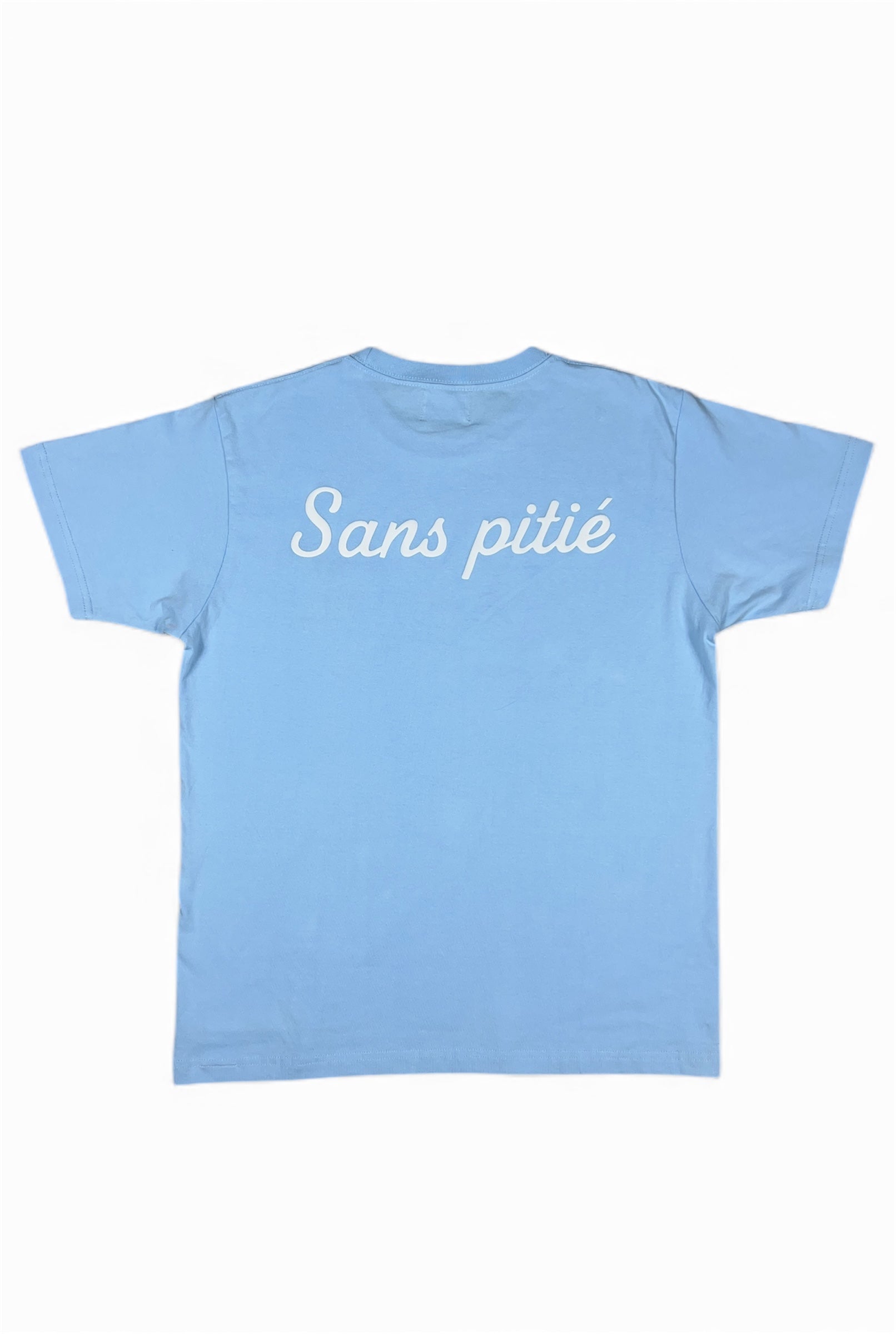 SIGNATURE PUFFBACK TEE - BABYBLUE