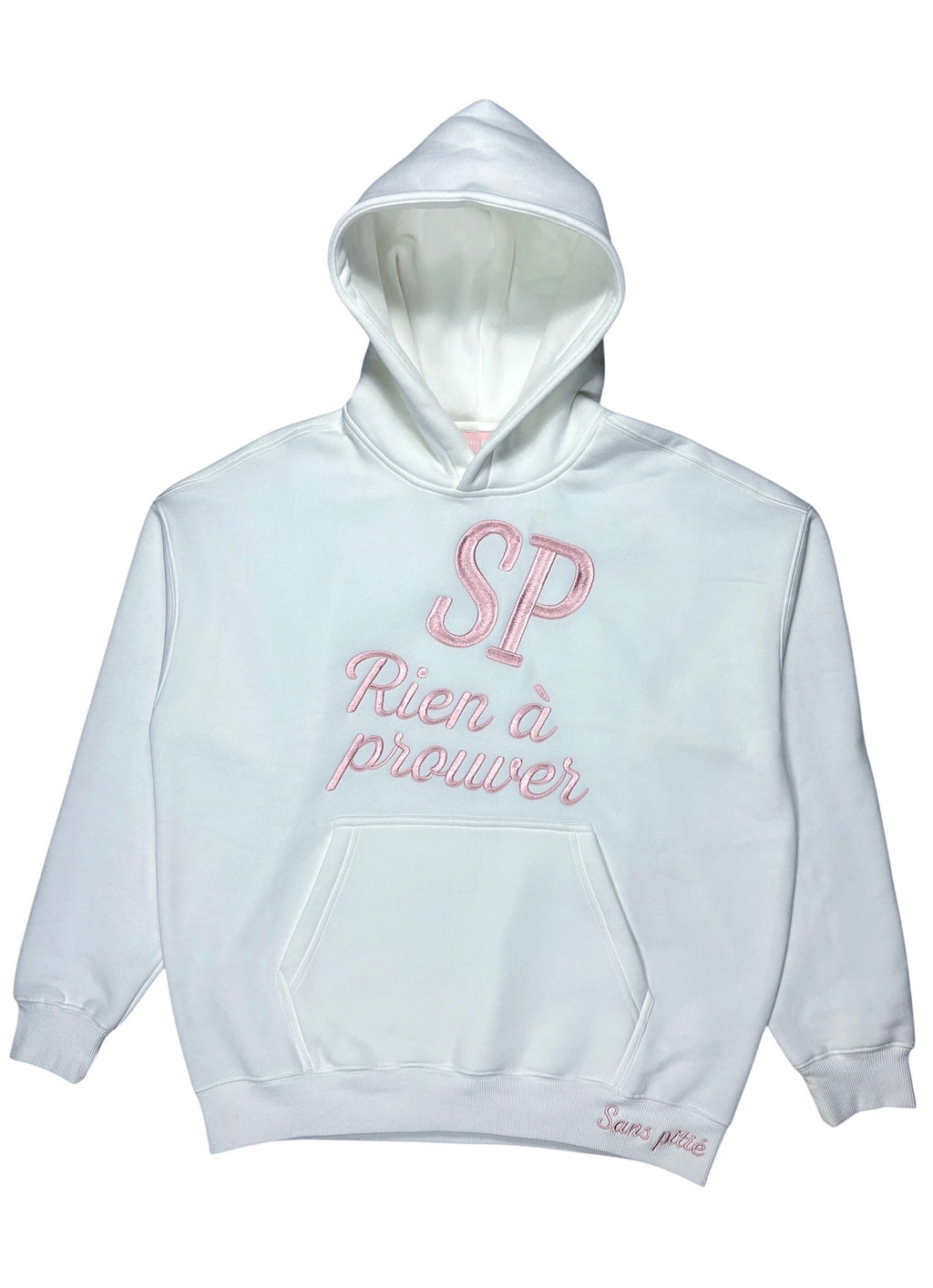 SP RIEN À PROUVER HOODIE - WHITE